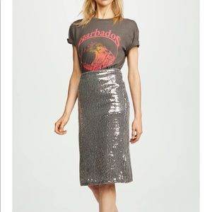 Alice & Olivia Sequin Skirt